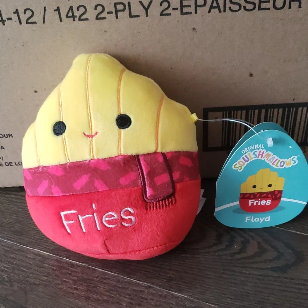 3/$30 🌼 Rare Original Squishmallows Floyd Fries - Picture 3 of 8